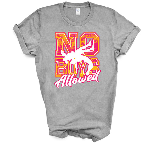 No Boys Allowed Tournament Design - YOUTH Short Sleeve Tee